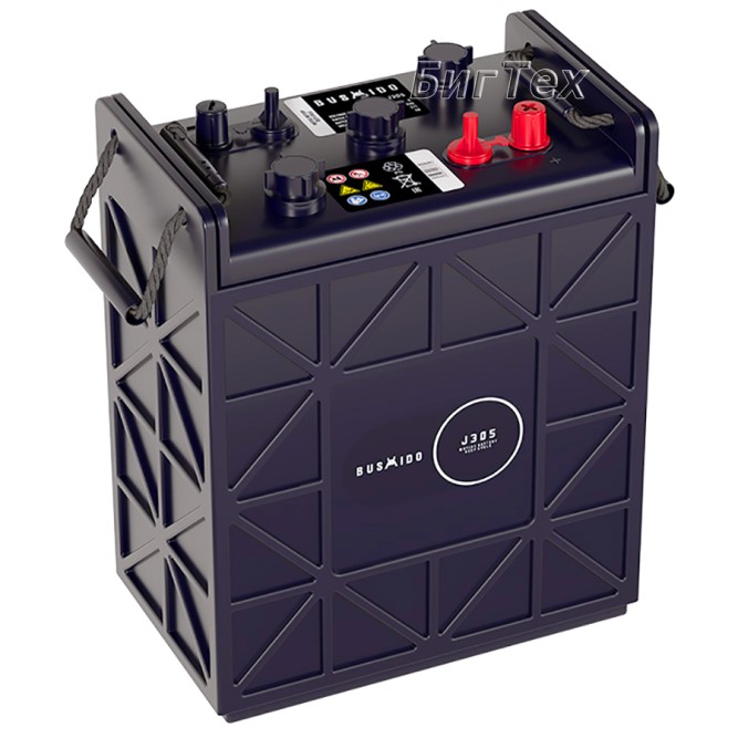 Аккумулятор тяговый BUSHIDO J305 6V 330Ah 