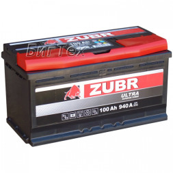 Аккумулятор автомобильный ZUBR ULTRA ZU1001 100 Ач