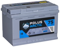 Аккумулятор автомобильный POLUS ARCTIC 75Ач 700А о.п