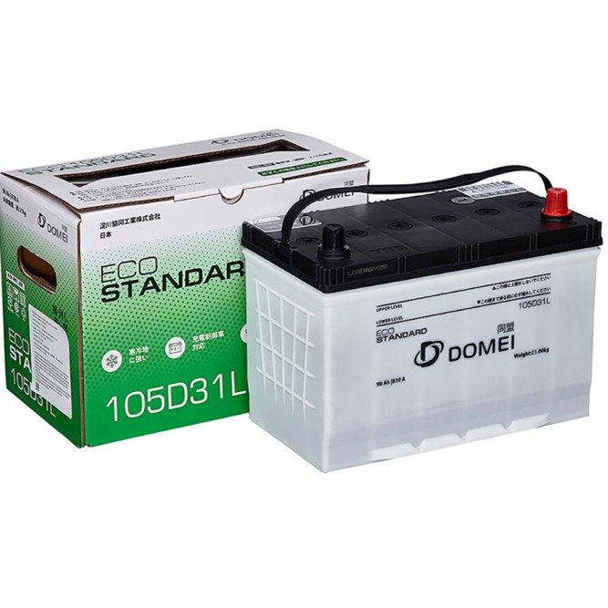 Аккумулятор автомобильный DOMEI ECO STANDARD 105D31L 90Ah 810A
