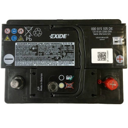 Аккумулятор штатный OEM VAG 000915105DE 61А.ч. 540А 242x175x190 обратная полярность Аккумулятор штатный OEM VAG 000915105DE 61А.ч. 540А 242x175x190 обратная полярность