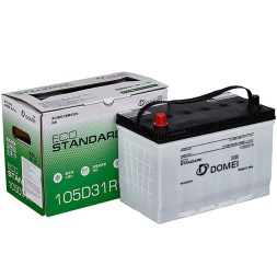 Аккумулятор автомобильный DOMEI ECO STANDARD 105D31R 90Ah 810A