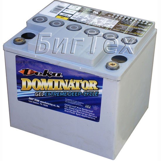 Аккумулятор тяговый Deka 8G40C GEL Dominator, 42 Ач гелевый