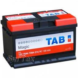 Аккумулятор автомобильный TAB Magic 75 Ач Аккумулятор автомобильный TAB Magic 75 Ач
