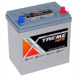 Аккумулятор автомобильный XTREME EFB 50B19L 45Ah 400A о.п 