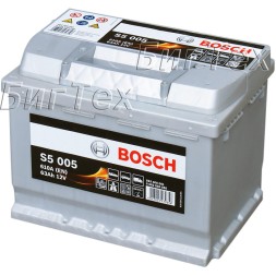 Аккумулятор автомобильный BOSCH S5 005 63 Ач Аккумулятор автомобильный BOSCH S5 005 63 Ач