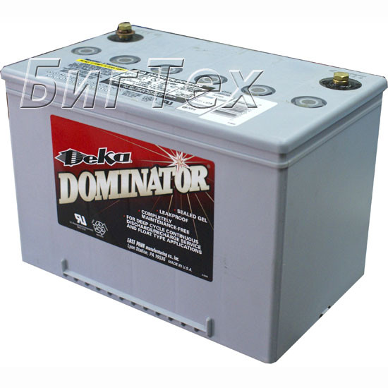 Аккумулятор тяговый Deka Dominator GEL 8G34R 60 Ач гелевый