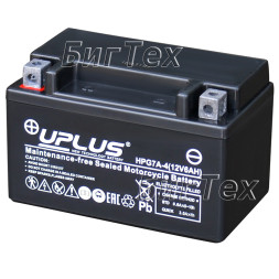 Мото аккумулятор Uplus HPG9-4 Nano Gel 8 Ач (YTX9)