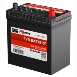 Аккумулятор автомобильный RDrive OEM EFB-M42 40Ah