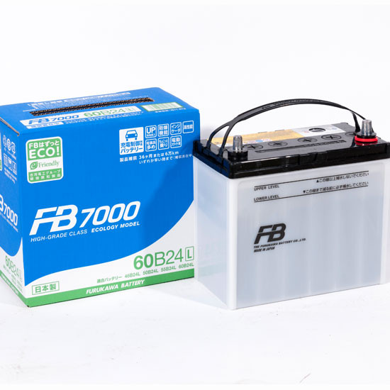 Аккумулятор автомобильный Furukawa FB7000 60B24L 48 Ач (тонкие клеммы)