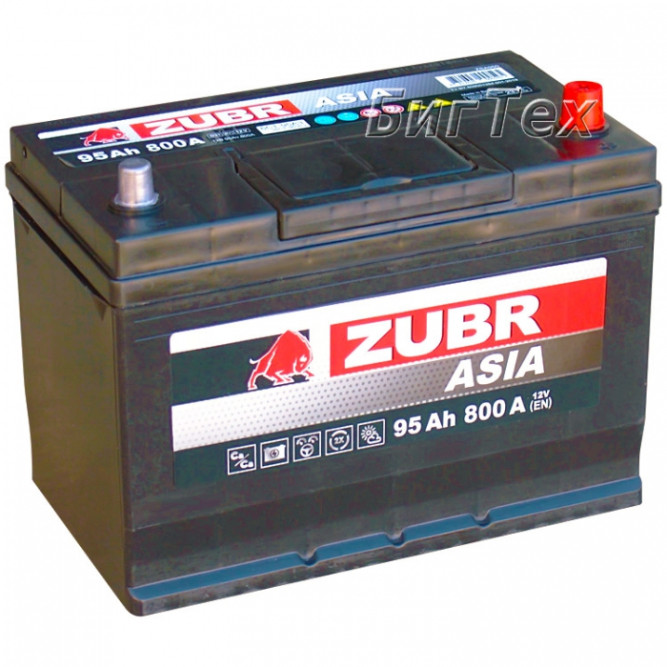 Аккумулятор автомобильный ZUBR ASIA ZSA950 95 Ач