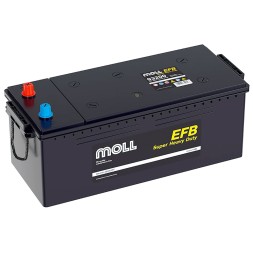 Аккумулятор грузовой MOLL EFB SHD 200Ah 1200A (93200)