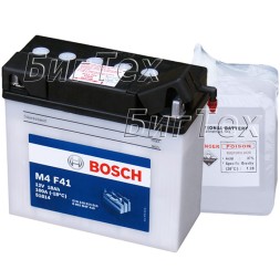Мото аккумулятор Bosch M4 F41 18 Ач (51814)