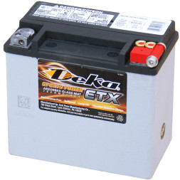 Мото аккумулятор Deka ETX16L 19 Ач (YX16CL)