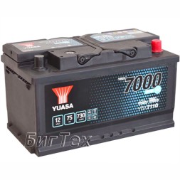 Аккумулятор автомобильный YUASA YBX7110 EFB Start Stop 75 Ач