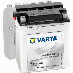 Мото аккумулятор Varta Powersports Freshpack YB14-A2 14 Ач