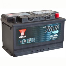 Аккумулятор автомобильный YUASA YBX7115 EFB Start Stop 85 Ач Аккумулятор автомобильный YUASA YBX7115 EFB Start Stop 85 Ач