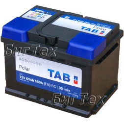 Аккумулятор автомобильный TAB Polar 60Ah Аккумулятор автомобильный TAB Polar 60Ah