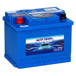 Аккумулятор автомобильный SF SONIC DIN62R 62Ач 600А прям.пол.