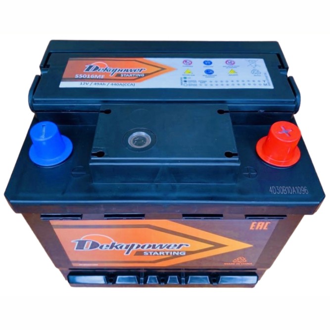 Аккумулятор автомобильный DekaPower 55016MF L1B 49Ah 440A