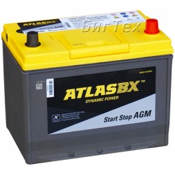 Аккумулятор автомобильный ATLAS AGM SA S65D26L 75 Ач Аккумулятор автомобильный ATLAS AGM SA S65D26L 75 Ач