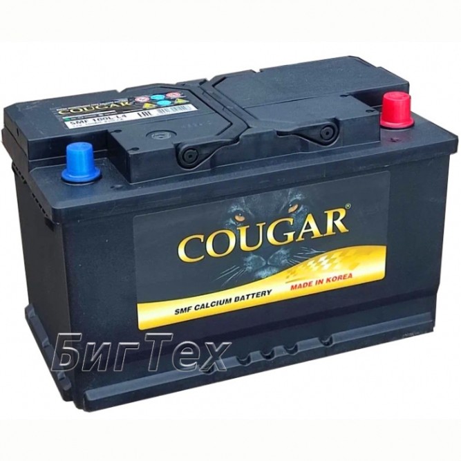 Аккумулятор автомобильный COUGAR SMF 100L L4 100Ah