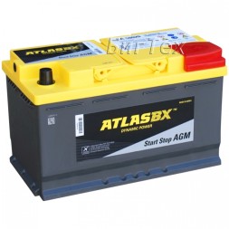 Аккумулятор автомобильный ATLAS AGM SA 58020 80 Ач Аккумулятор автомобильный ATLAS AGM SA 58020 80 Ач