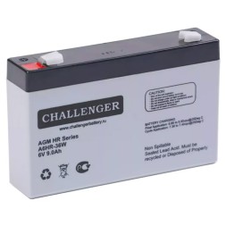 Аккумулятор CHALLENGER A6HR-36W 9Ah 6V Аккумулятор CHALLENGER A6HR-36W 9Ah 6V