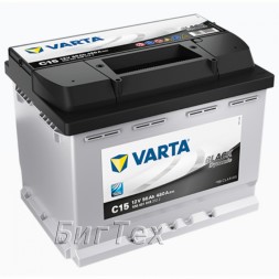 Аккумулятор автомобильный VARTA Black Dynamic C15, 56 Ач Аккумулятор автомобильный VARTA Black Dynamic C15, 56 Ач