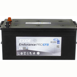 Аккумулятор грузовой EXIDE Endurance PRO EFB EX2253 225Ah