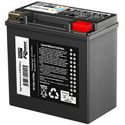 Мото аккумулятор RDrive OEM YTX14HL (65958-04B) 12,6Ah 225A