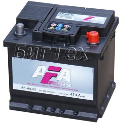 Аккумулятор автомобильный AFA Plus AF-H4 52 Ач Аккумулятор автомобильный AFA Plus AF-H4 52 Ач