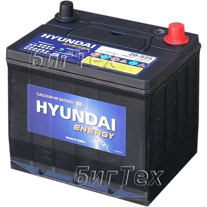Аккумулятор автомобильный HYUNDAI DF60L 60 Ач