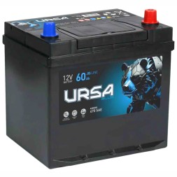 Аккумулятор автомобильный URSA Blue Asia 60Ач 420A UUA600 обр. пол. 