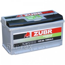 Аккумулятор автомобильный ZUBR PREMIUM ZP1050 105 Ач 1000A Аккумулятор автомобильный ZUBR PREMIUM ZP1050 105 Ач 1000A