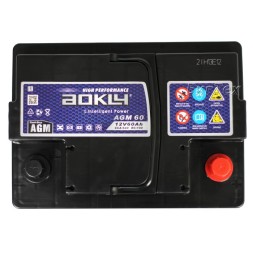 Аккумулятор автомобильный AOKLY AGM 60Ah 640A о.п. Аккумулятор автомобильный AOKLY AGM 60Ah 640A о.п.