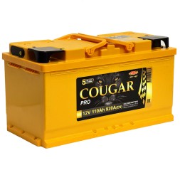 Аккумулятор автомобильный Cougar PRO 110 Ач 920A обр. пол.