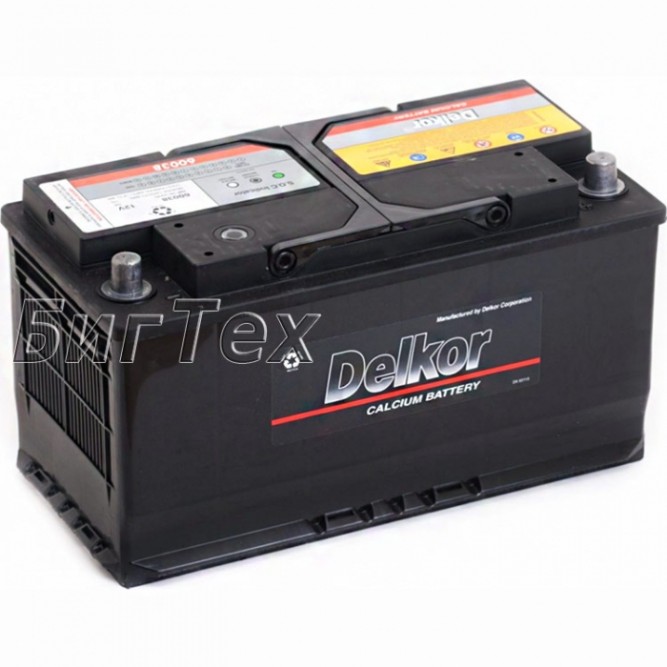 Аккумулятор автомобильный Delkor 60038 100 Ач