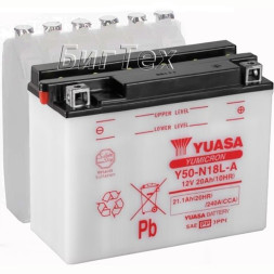 Мото аккумулятор YUASA Y50-N18L-A 20 Ач