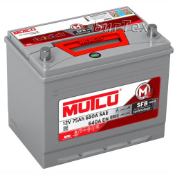 Аккумулятор автомобильный MUTLU SFB M3 80D26FR 75 Ач
