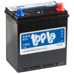 Аккумулятор автомобильный TOPLA Top JIS TT45J 45Ач 360A 