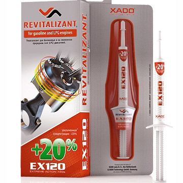 XADO Revitalizant EX120-ревитализант для бензинового двигателя