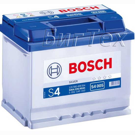 Аккумулятор автомобильный BOSCH S4 006 60 Ач
