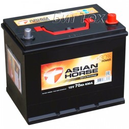 Аккумулятор автомобильный ASIAN HORSE 70 Ач Аккумулятор автомобильный ASIAN HORSE 70 Ач