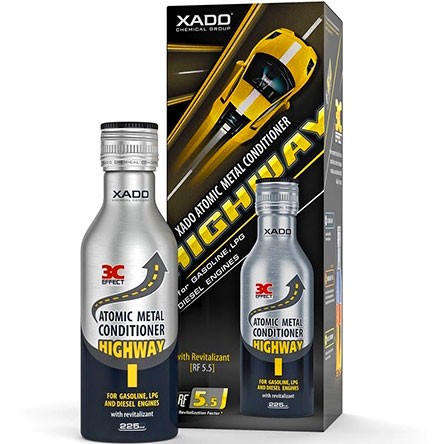Атомарный кондиционер металла XADO HighWay для двигателя