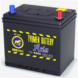 Аккумулятор автомобильный TYUMEN ASIA 65 Ач