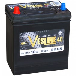 Аккумулятор автомобильный VESLINE ASIA 42B19R 40Ah 330А