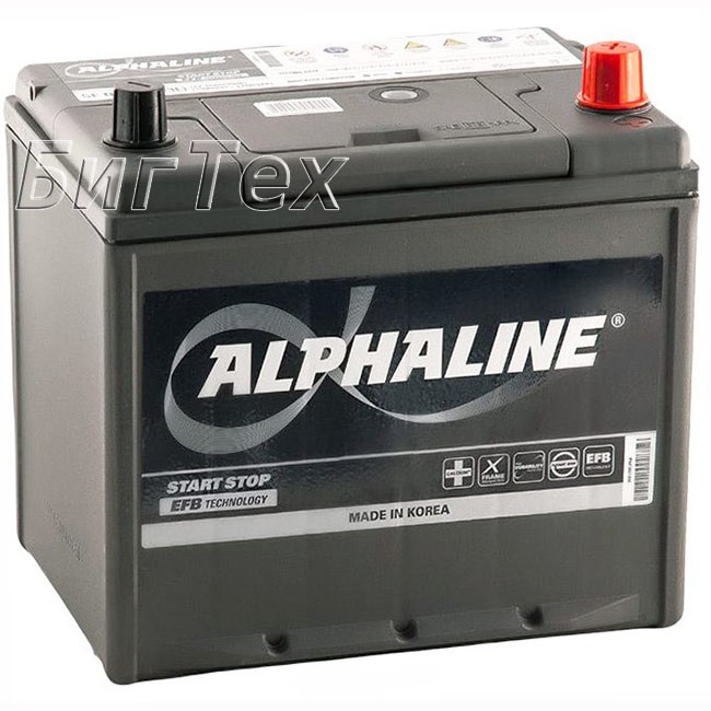 Аккумулятор автомобильный ALPHALINE EFB Start-Stop Q85 115D23L 70 Ач