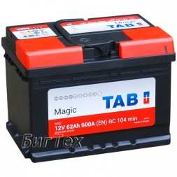 Аккумулятор автомобильный TAB Magic 62 Ач Аккумулятор автомобильный TAB Magic 62 Ач