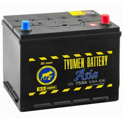 Аккумулятор автомобильный TYUMEN ASIA 75 Ач Аккумулятор автомобильный TYUMEN ASIA 75 Ач